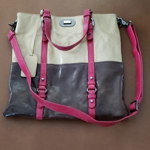 Mini Portafoglio Compatto In Pelle Saffiano Con Fermasoldi E Portamonete Nero